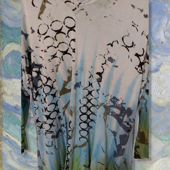 Parsley and Sage Long Sleeve Hooded Tunic - Picture 3 of 4